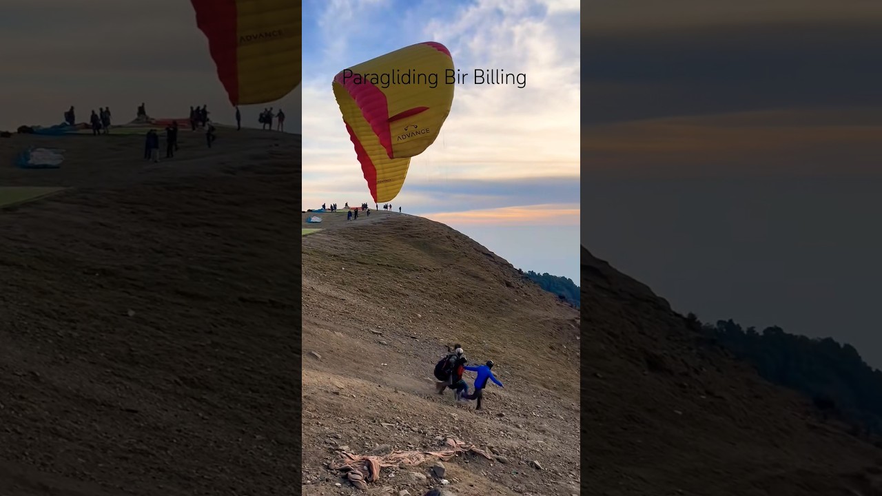 Paragliding in Bir Billing 