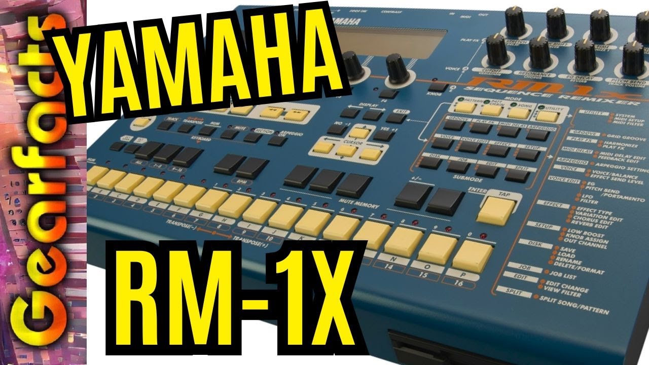 Возвращение Yamaha RM1X (без заявления о нарушении авторских прав от Кори Чейза)