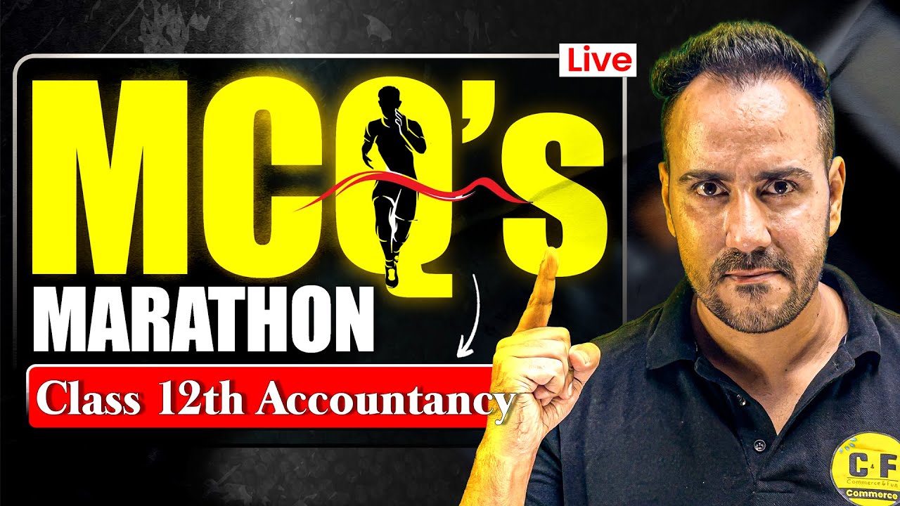 Class 12 Accountancy Top MCQs Marathon 🔥| Board Exam Special | by Ushank Sir