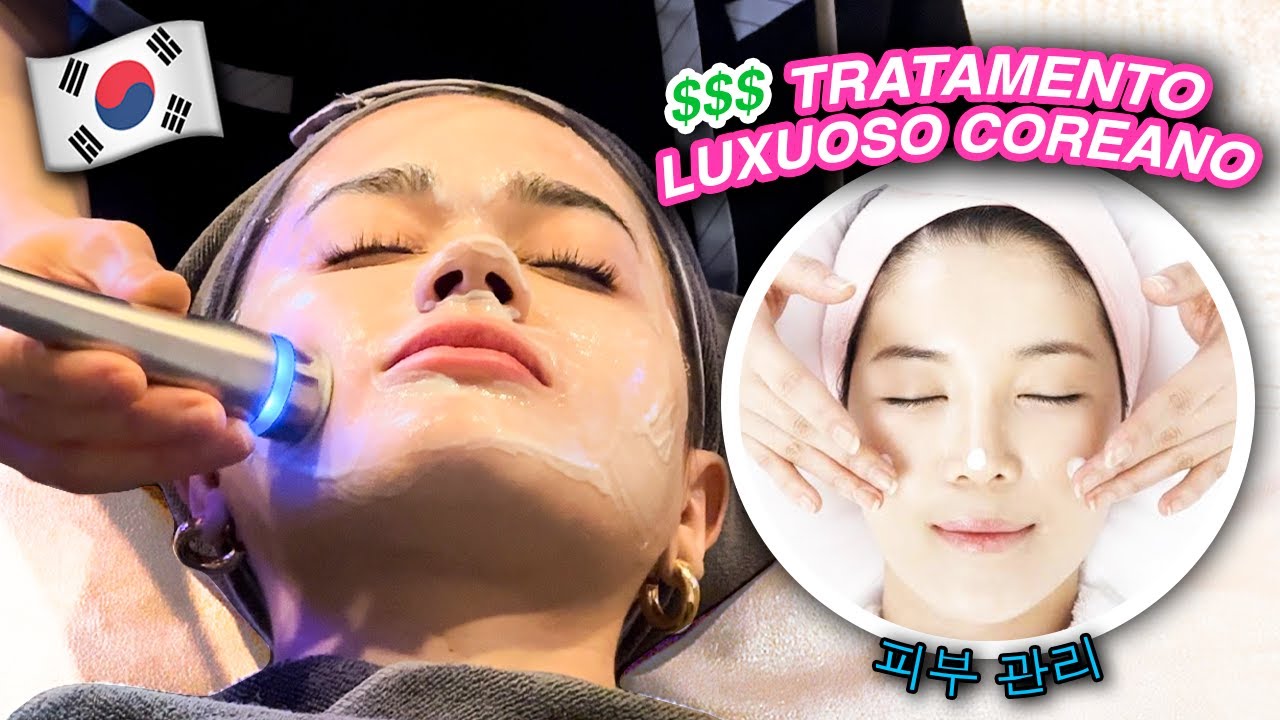 Fui em um SPA LUXUOSO na Coréia pra ter a PELE DAS COREANAS!