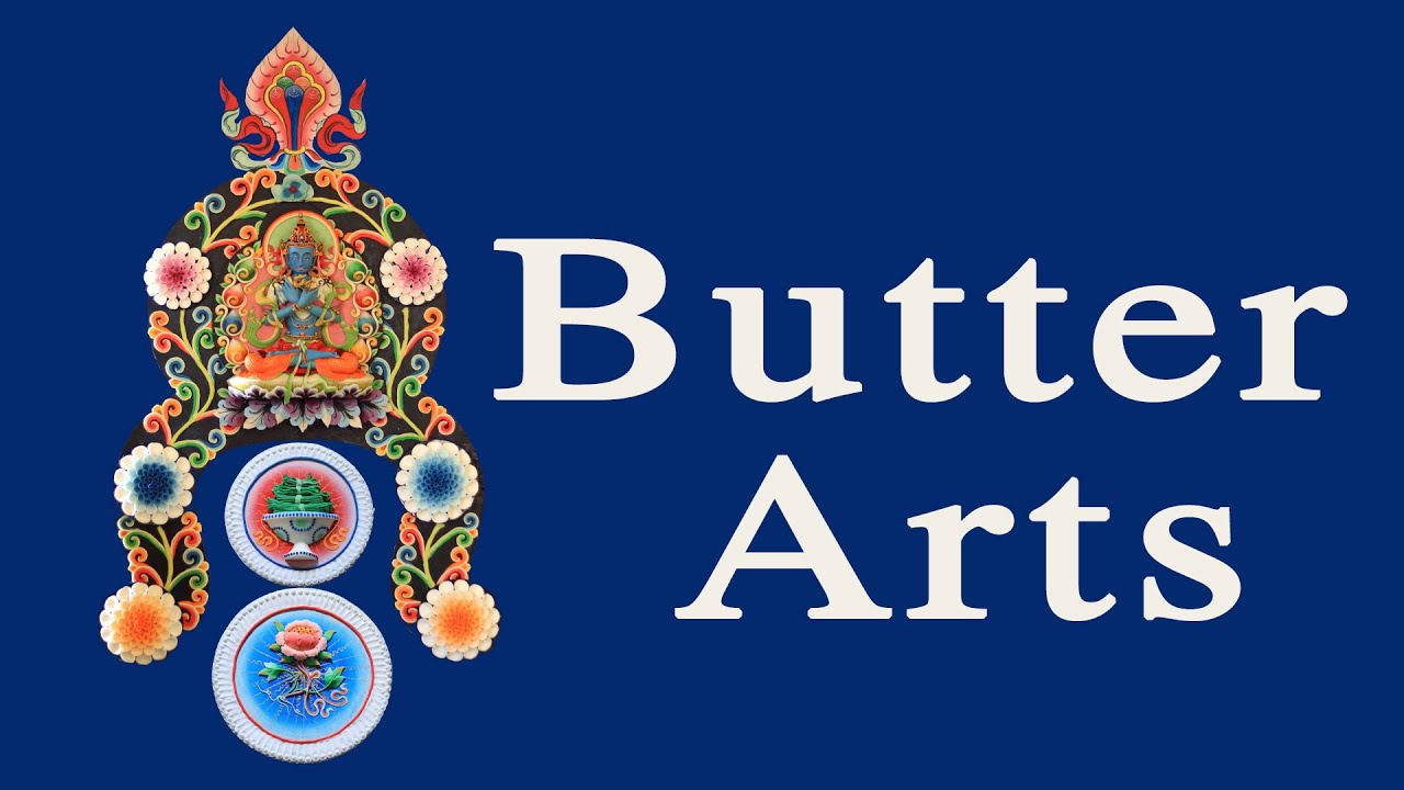 Butter Sculpture (Torma) At Thrangu Tashi Yangtse Monastery, Namo Buddha, 2021
