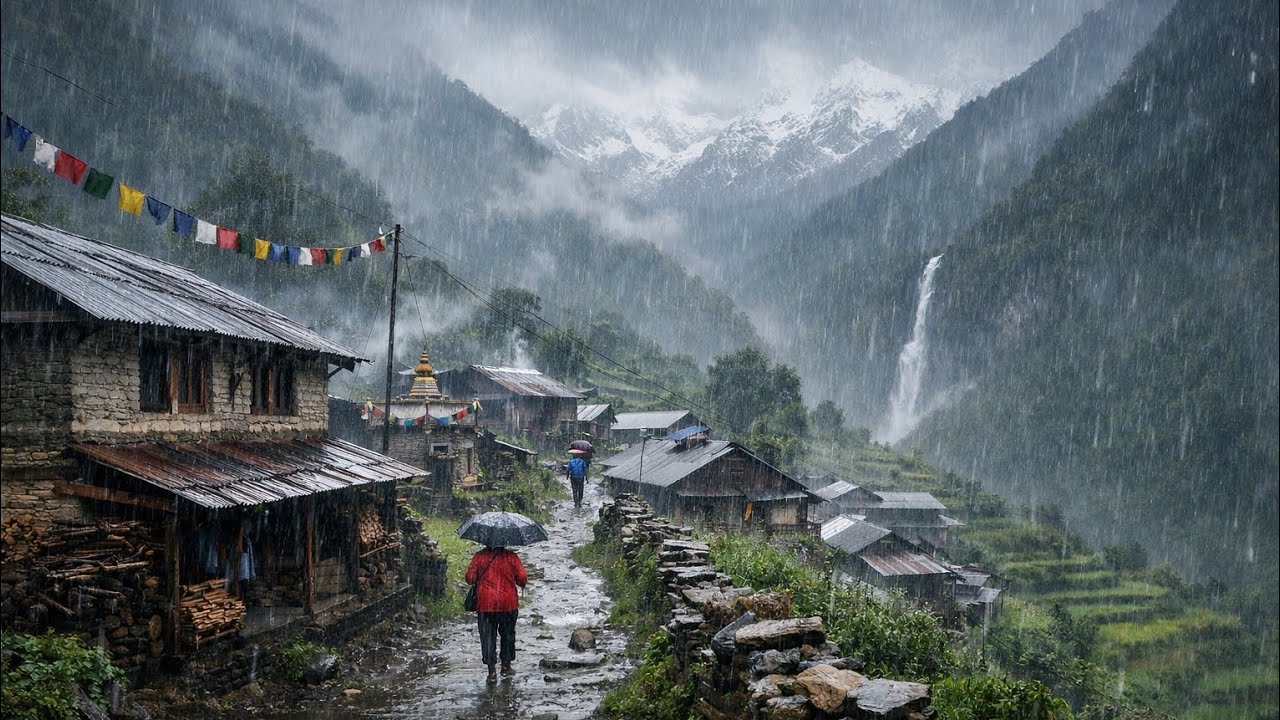 Nepali🇳🇵Mountain Village Life into the Rainy Season || Daily Activities Of Rural Village in Nepal🇳🇵|