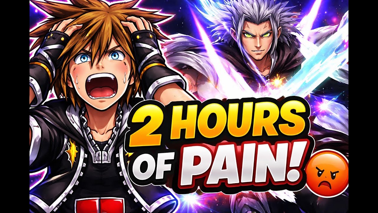 I Died to Xemnas for 2 HOURS Straight… (KH2 Critical Mode Is INSANE)