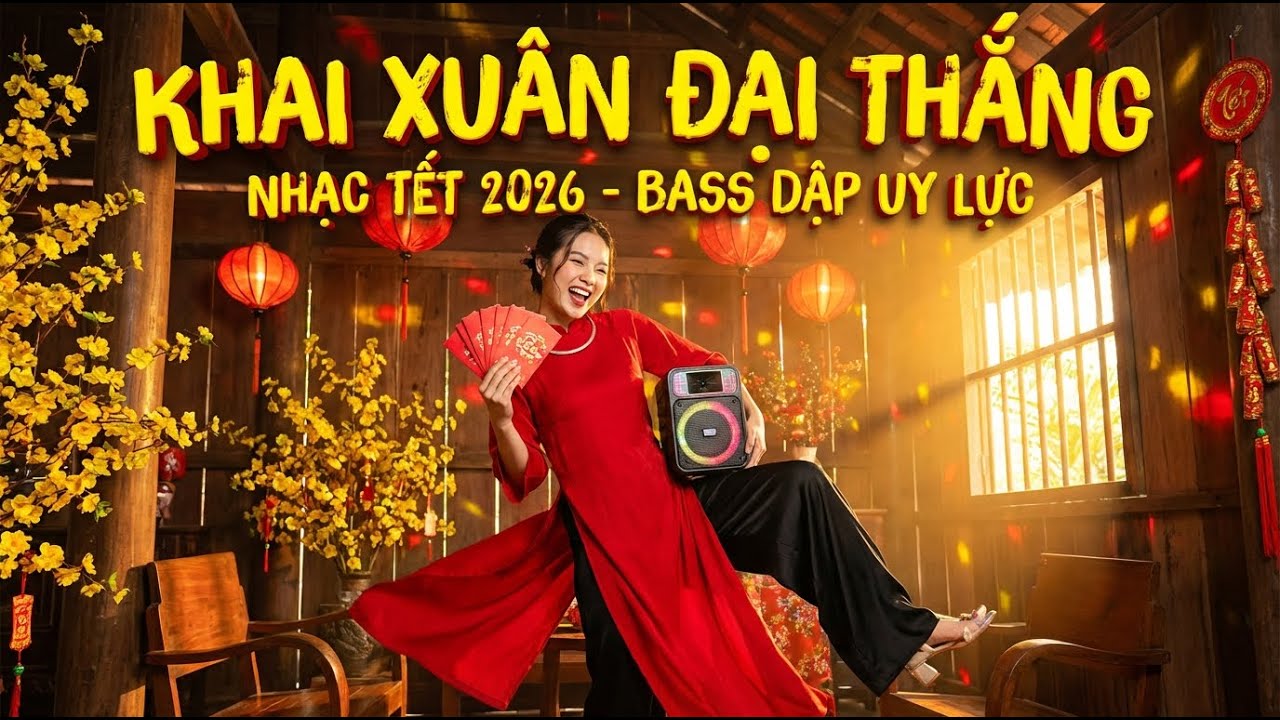 Khai Xuân Đại Thắng: Nhạc Tết 2026 Remix Cực Đỉnh – Hào Khí Mã Đáo Thành Công, Bass Dập Uy Lực! 🐎🔥🔊