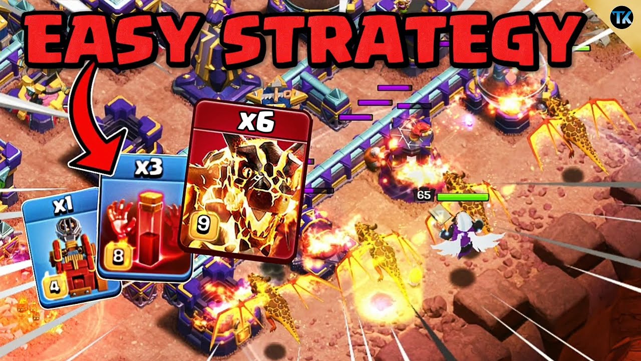 #1 EASIEST Army To LEARN Before TH16 UPDATE | Super Dragons Spam Strategy TH15 | Clash of Clans