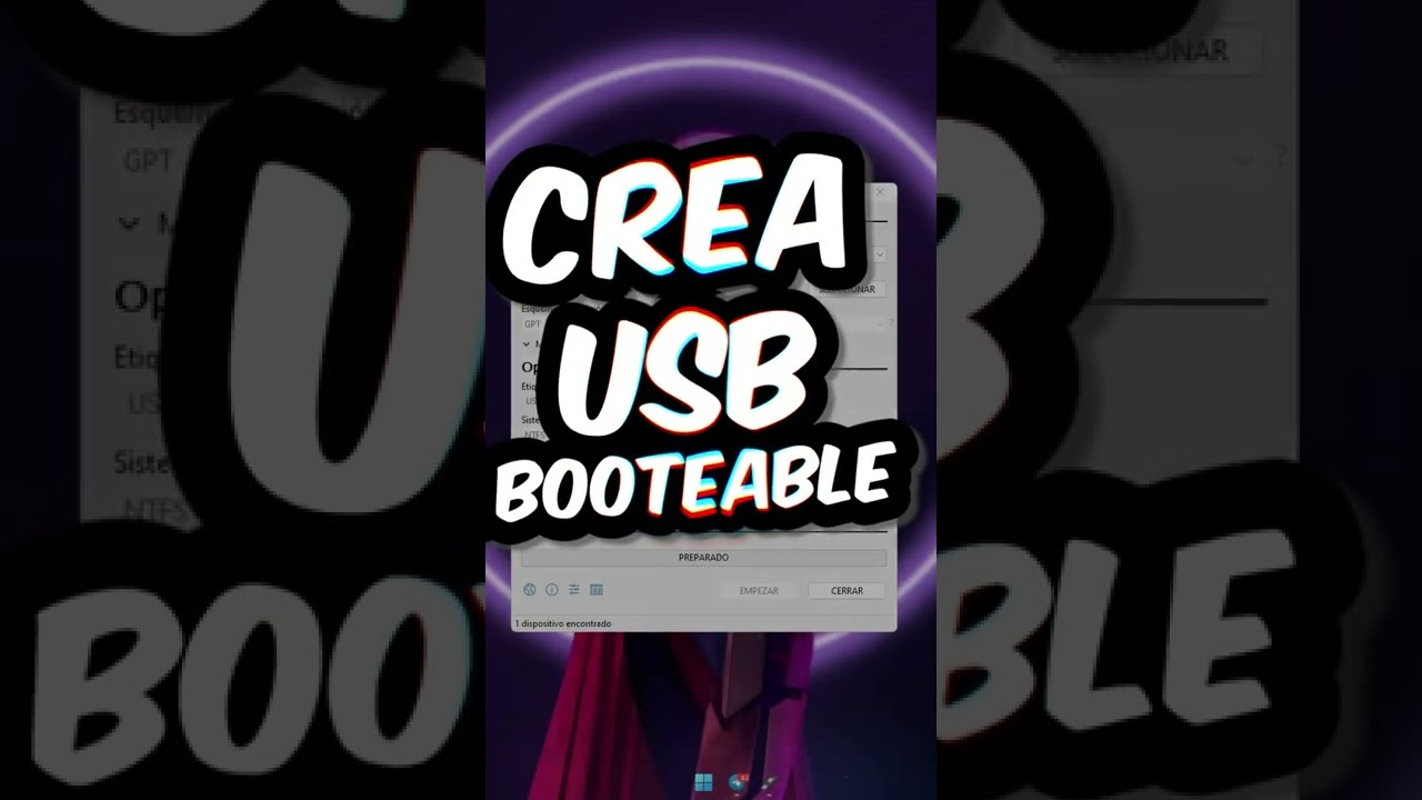 Crear Memoria USB Booteable RUFUS