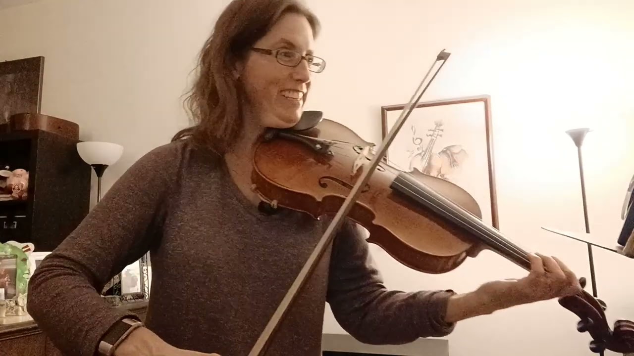 Viola 2, Vivaldi, Concerto for 4 Violins,  practice video
