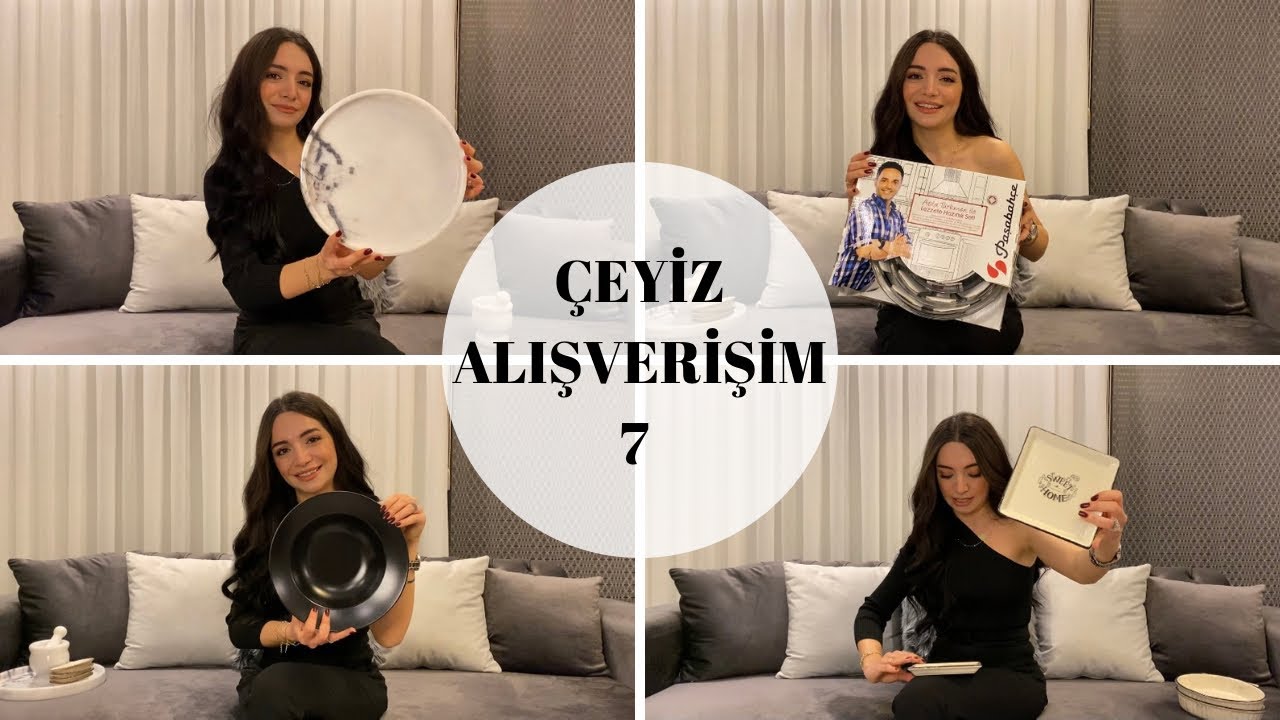 ÇEYİZ ALIŞVERİŞİM 7 🛍 I NEYİ NEREDEN ALDIM I MERMER TABAK I MUDO, TUPPERWARE, PAŞABAHÇE