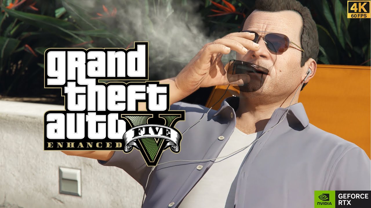 GTA V Enhanced Edition - Part 2 | Full Story Walkthrough | The Long Stretch and More | 4K 60FPS