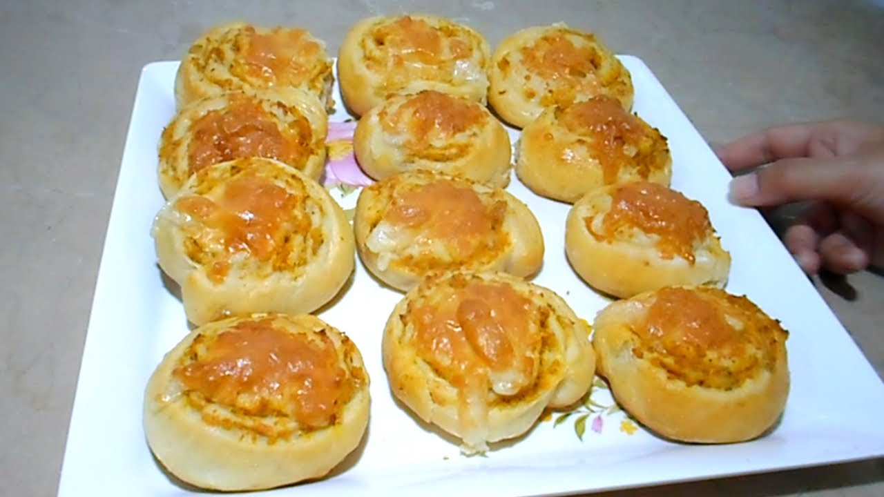 Chicken Buns Recipe | Kids Lunch Box Recipe by (Tasty Food With Maria)