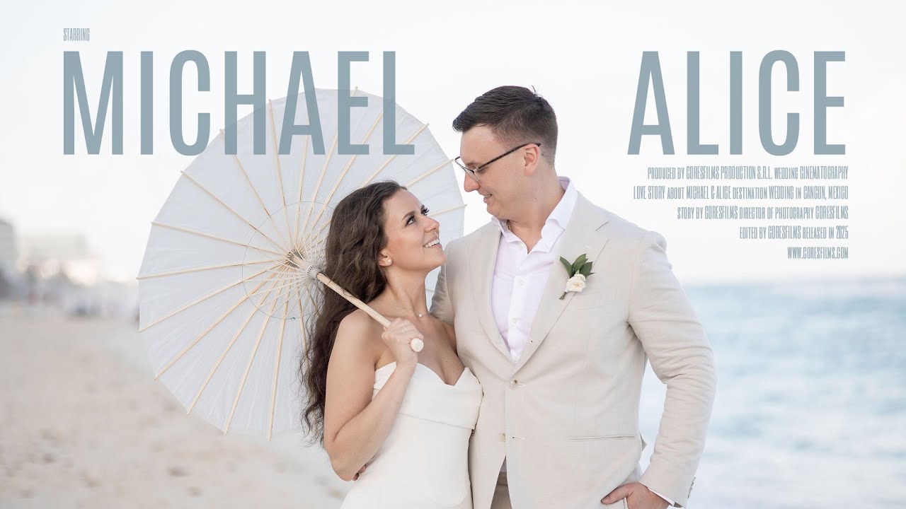 Iberostar Selection Cancun, Mexico Wedding Alice & Michael