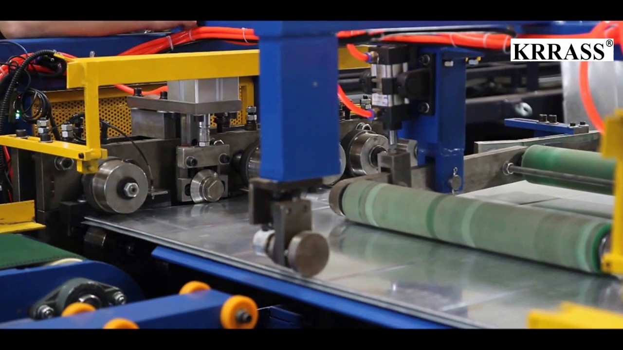 Super Duct Manufacturing Auto Line V from KRRASS | Hvac auto duct line V