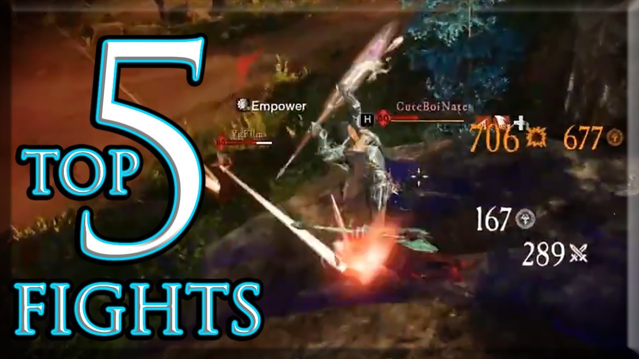 His Crazy Spear Build Has DISGUSTING Damage.. 🌀 New World Top 5 PvP Fights # 5 - PvP Gameplay