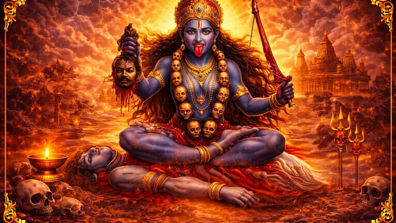 महाकाली मंत्र जाप | भय और नकारात्मकता का नाश#Mahakali #MahakaliMantra #JaiMahakali #sakti #bhakti 