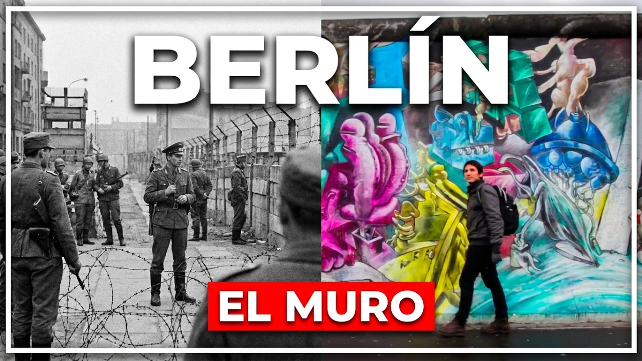 🇩🇪 MURO DE BERLÍN, reclamo turístico de una época de terror