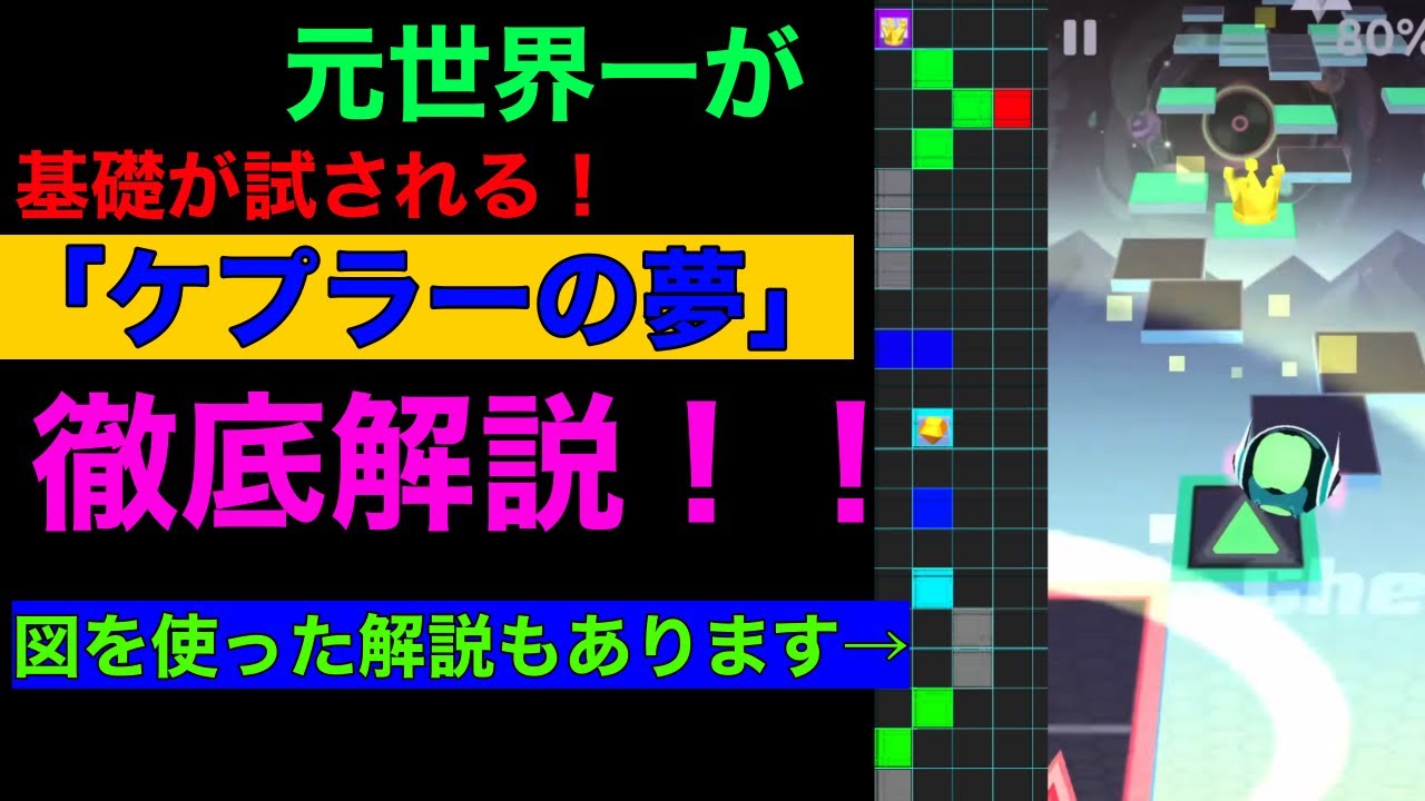 【ローリングスカイ】 ケプラーの夢 難関ステージ 解説！！！