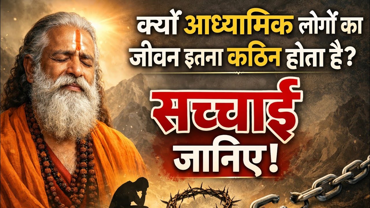 क्यों आध्यात्मिक लोगों का जीवन इतना कठिन होता है? सच्चाई जानिए | Spiritual Awakening Hub |#Spiritual