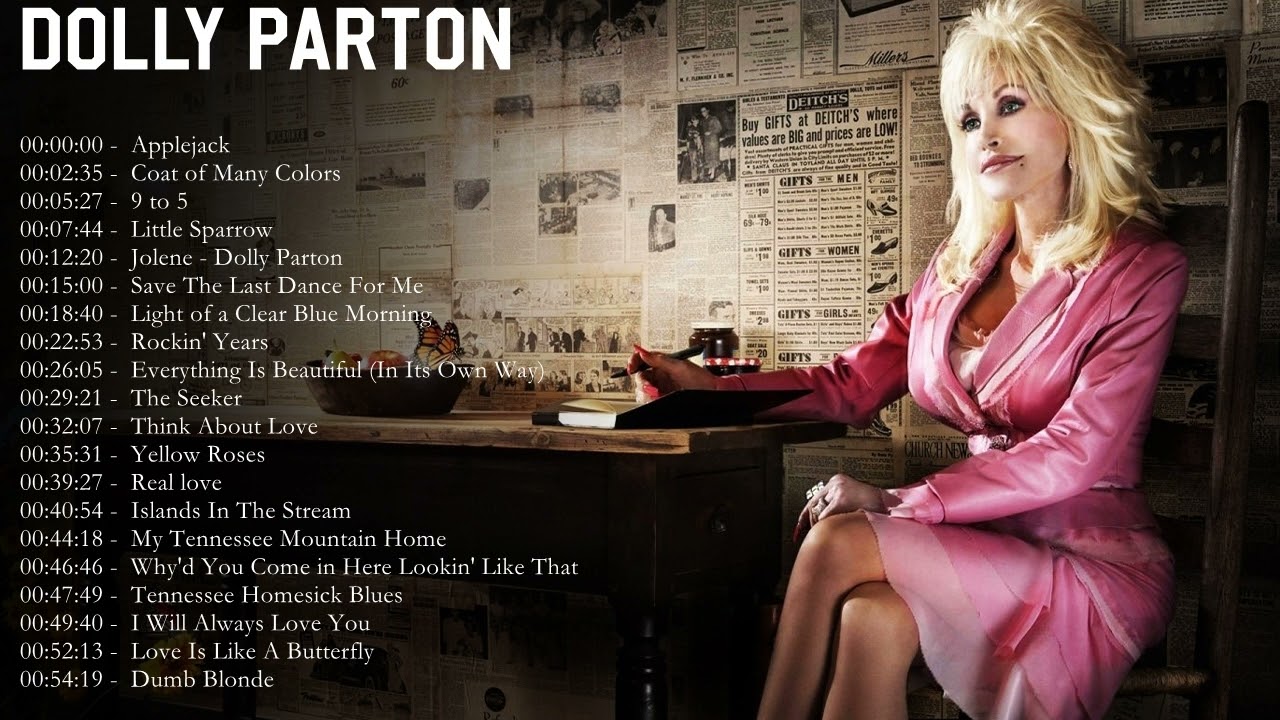 Dolly Parton Greatest Hits Full Album - Best Songs Of Dolly Parton