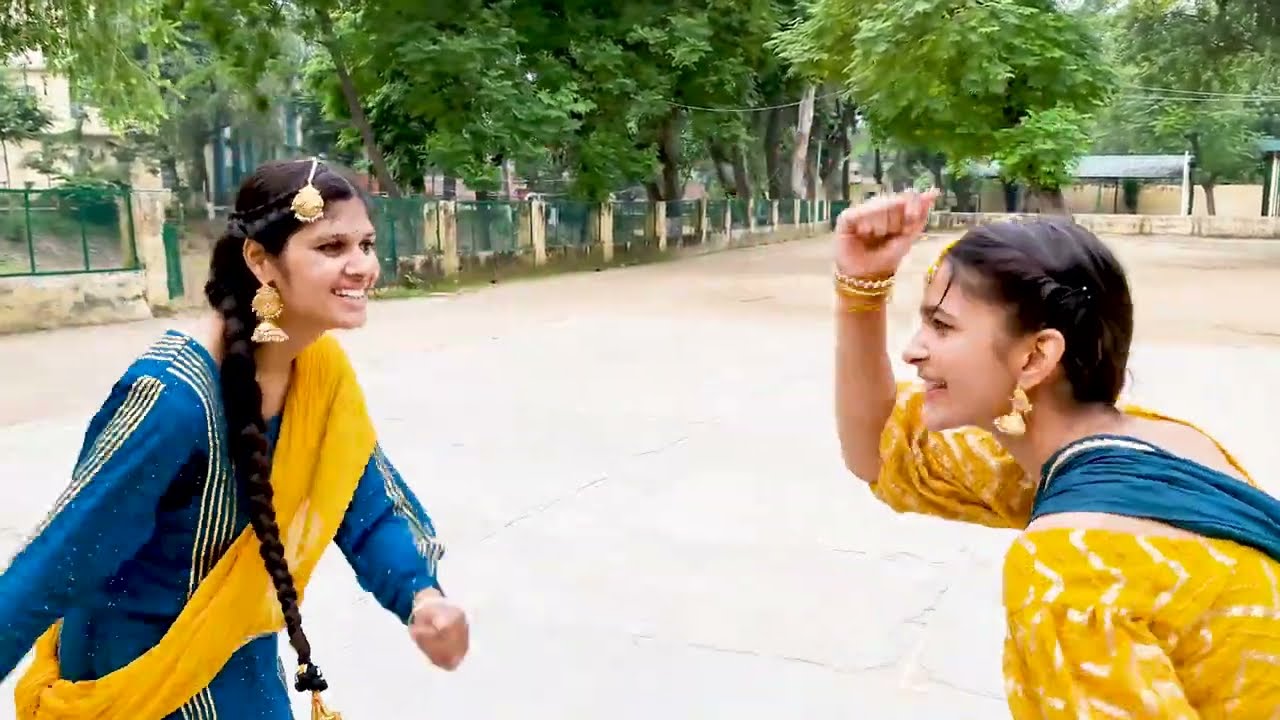 Glimpse of Teej Celebration by Baring School, Batala