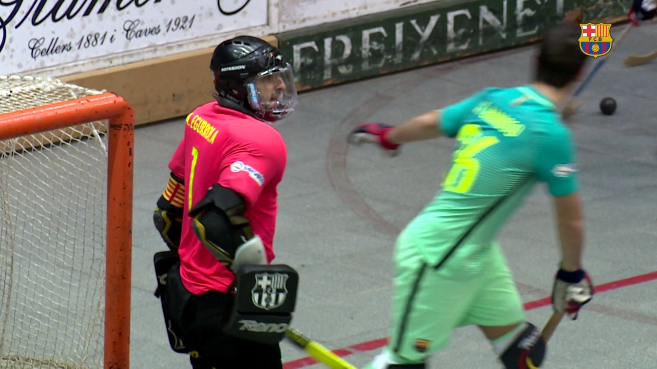 [HIGHLIGHTS] HOQUEI PATINS (OK Liga): Noia - FC Barcelona Lassa (0-4)