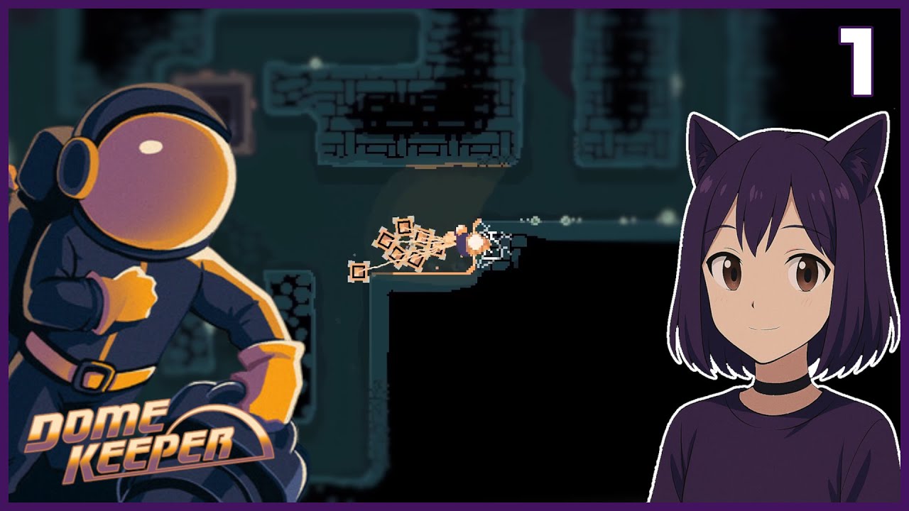 Ich baue eine Mine und die Alians wollen mich umbringen | Dome Keeper | 1