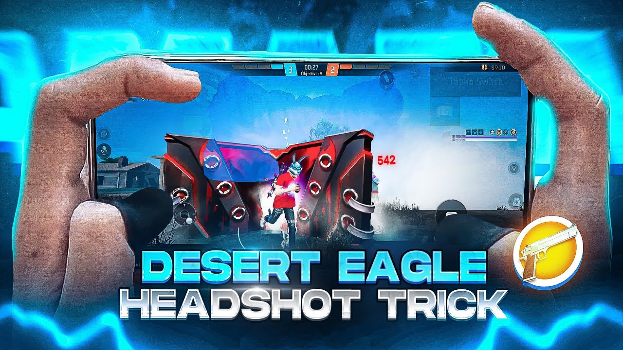 World's Best Desert Eagle Headshot Trick + Settings ☠️⚙️ | New Desert Eagle One Tap Headshot Trick !