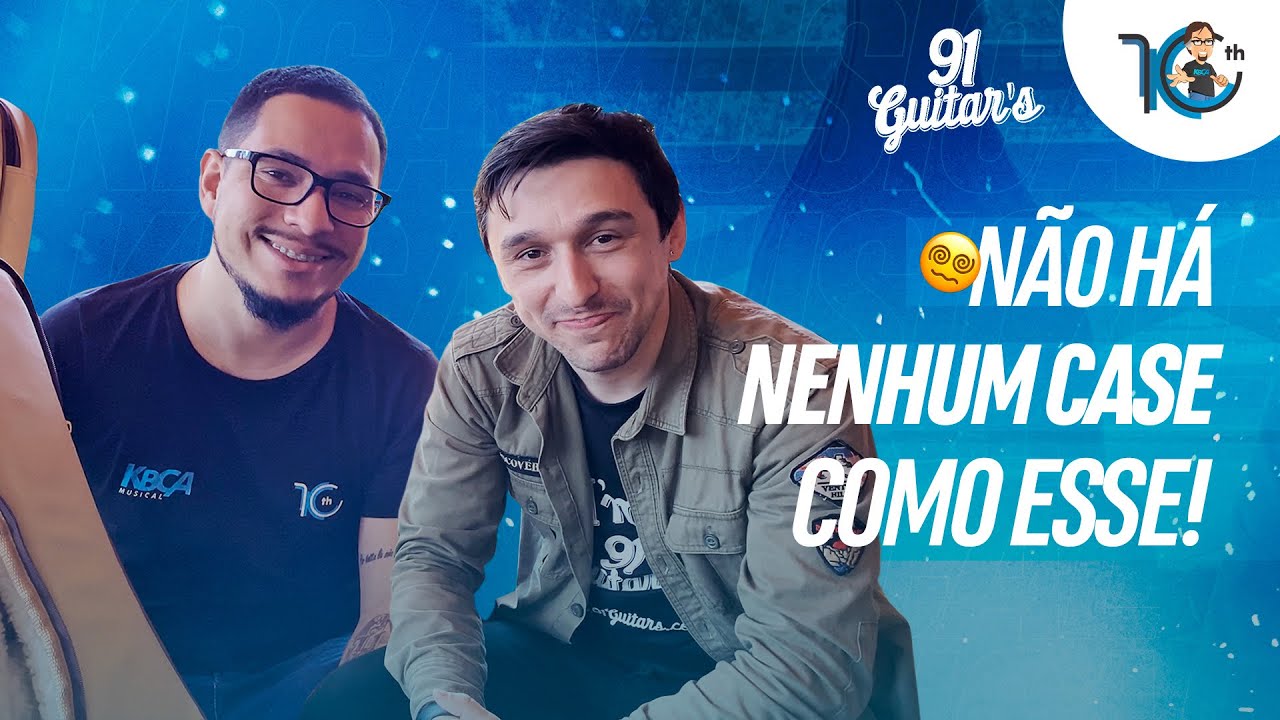 Conheça os SuitCases da 91 Guitar’s - Você Vai Se Surpreender!