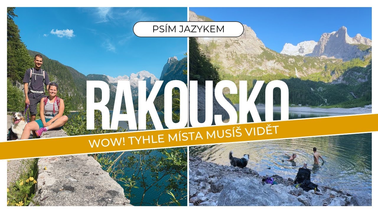 ✨Dod&aacute;vkou do Rakouska se psem | dobrodružstv&iacute; u jezer a v hor&aacute;ch 🐾🇦🇹