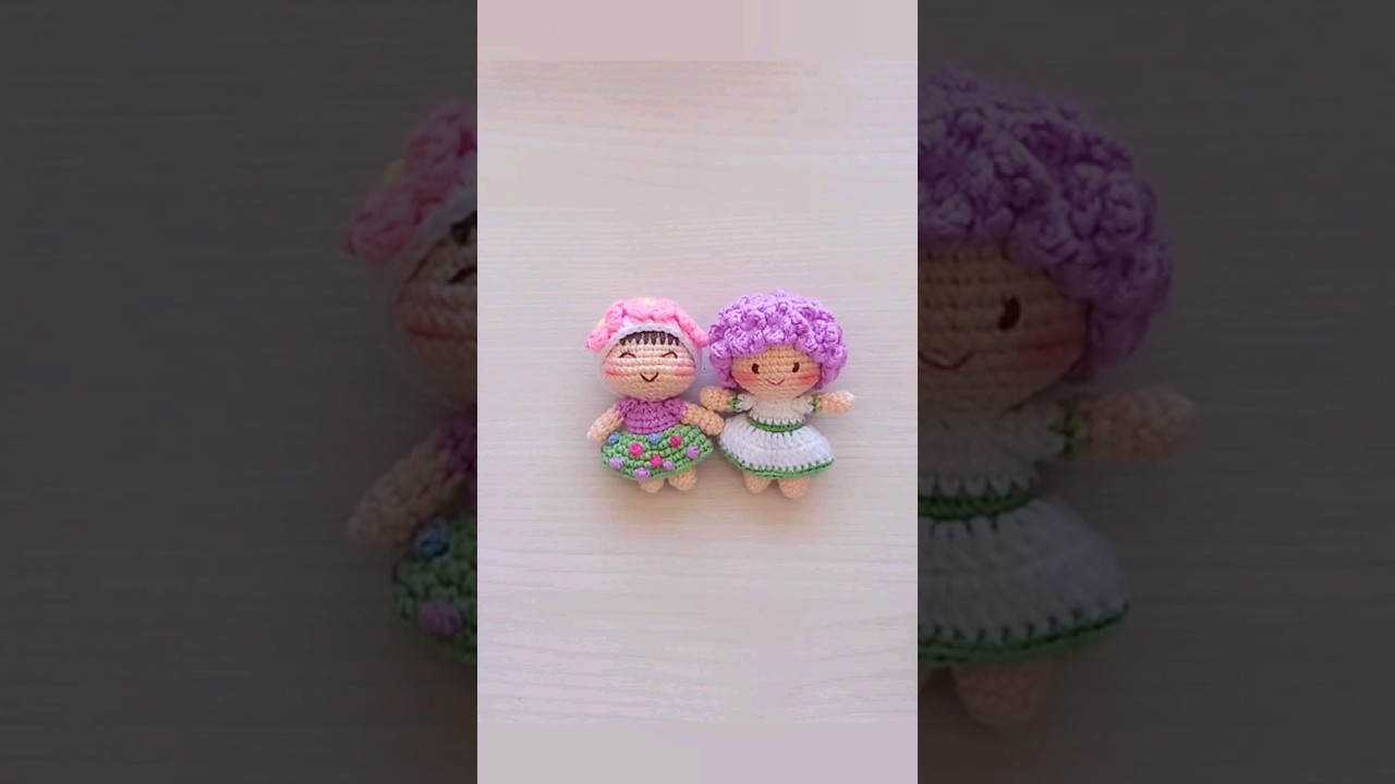 Flowers doll crochet amigurumi#crochet #amigurumi #flowers #flowercrochet #handmade #diy