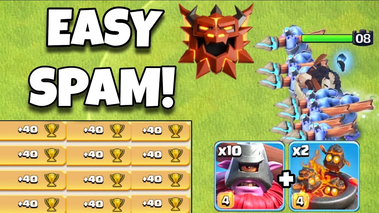 This Warden Charge THROWERS Spam is BROKEN in Legend League! Best Th18 Attack strategy in Coc