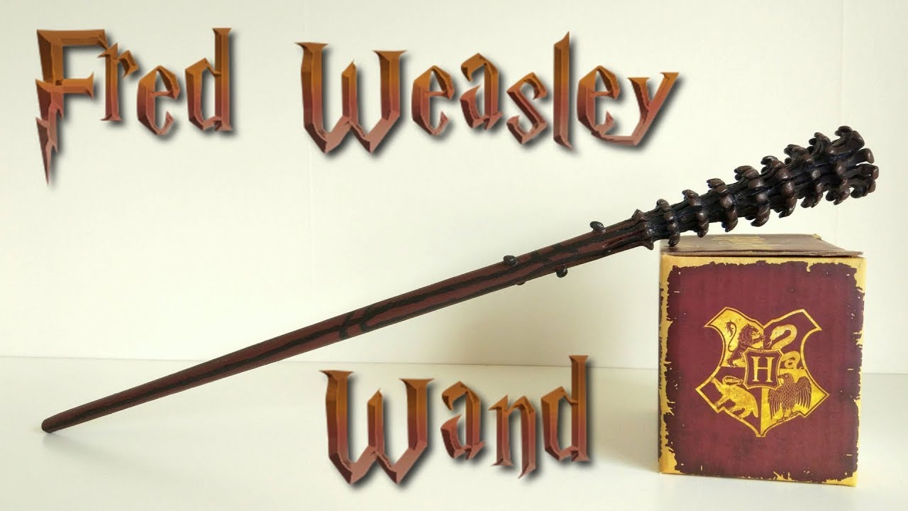 Fred Weasley Wand DIY