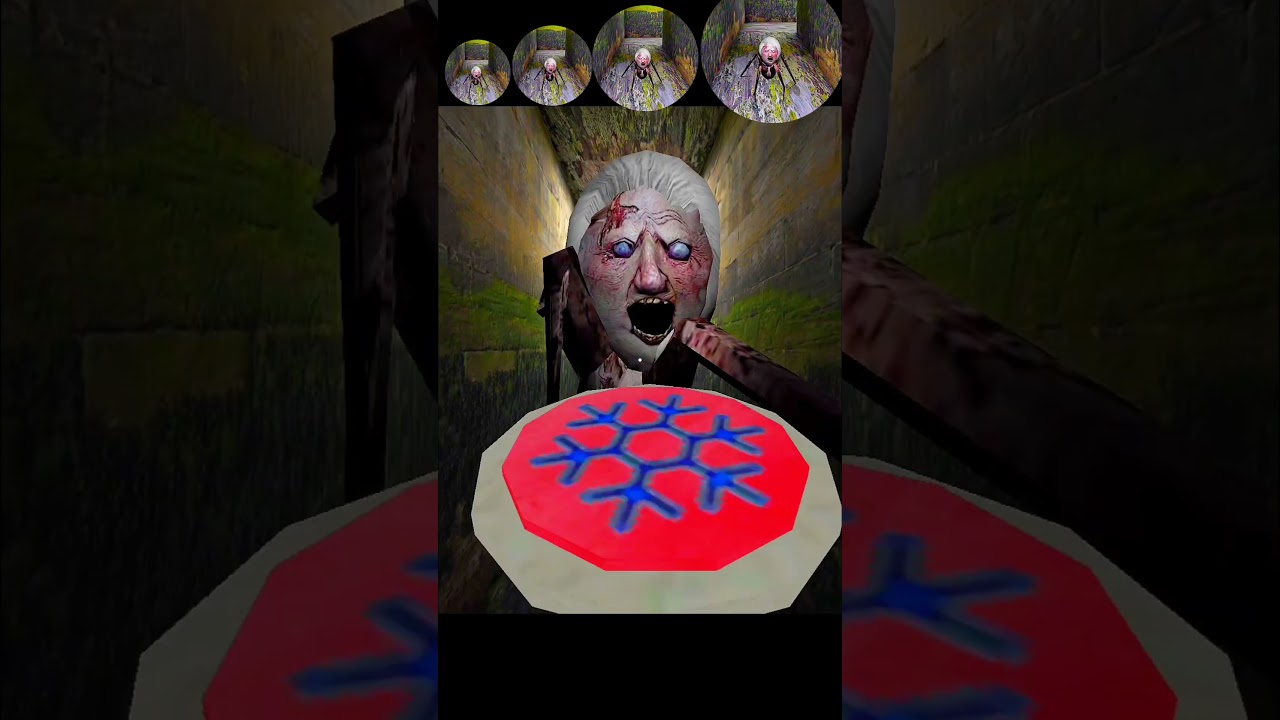 Spider Anjilene Size Challenge Small to Large 😂😂 | Granny Game Horror Game | #shorts #granny