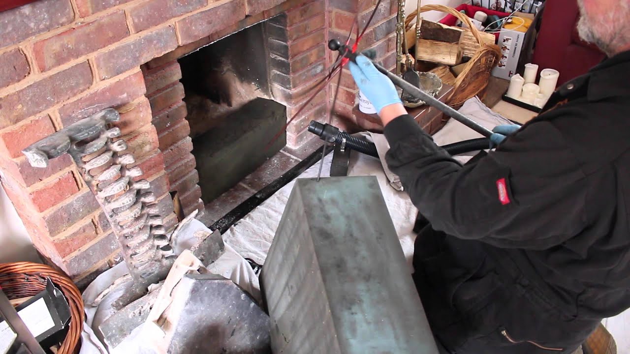 Power Sweeping Demo by Cleaner Chimneys Chimney Sweeps