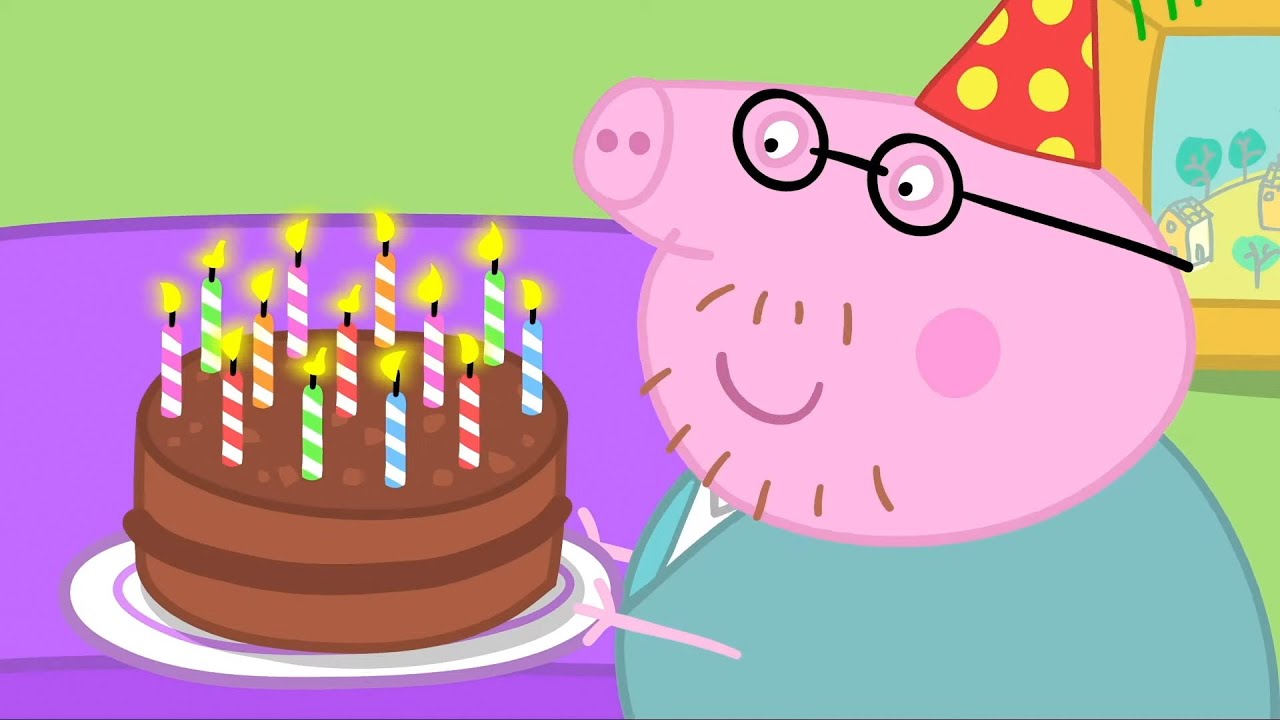 Peppa Pig Nederlands | Papa's verjaardag | Tekenfilms voor kinderen