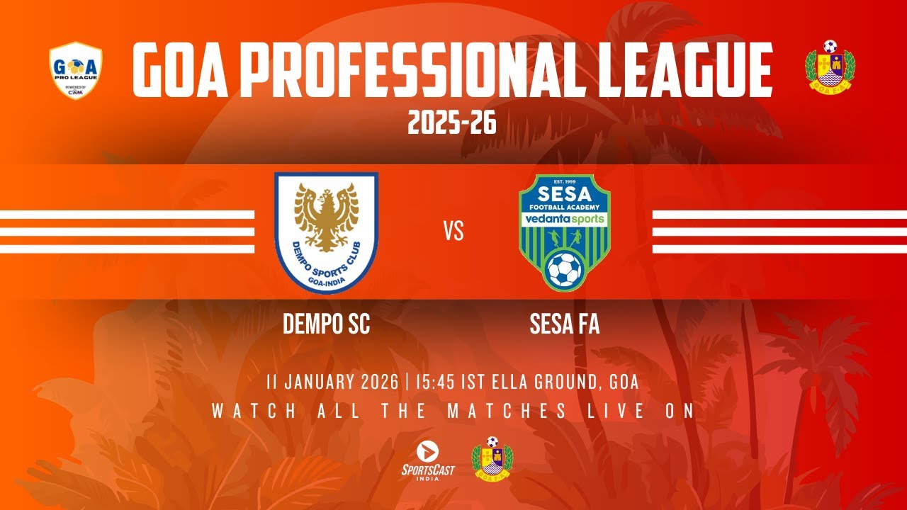 DEMPO SC VS SESA FA | GOA PROFESSIONAL LEAGUE 2025-26