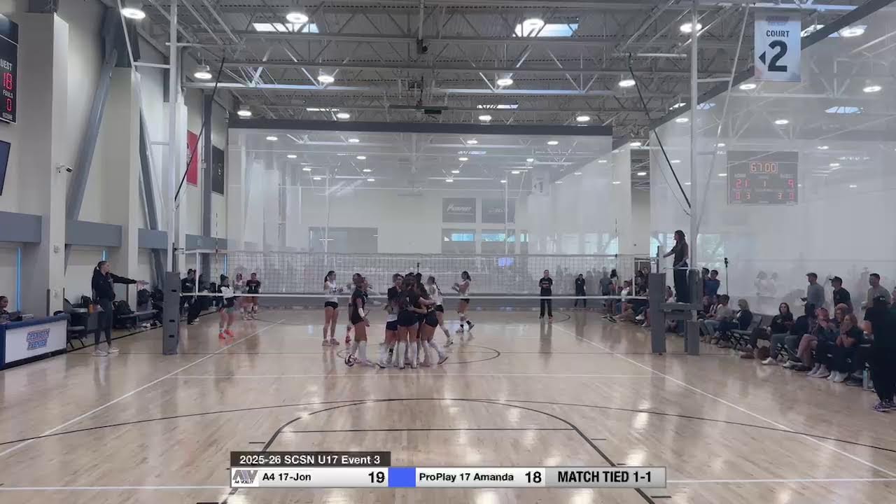 A4 Volley 17-Jon vs ProPlay 17 Amanda