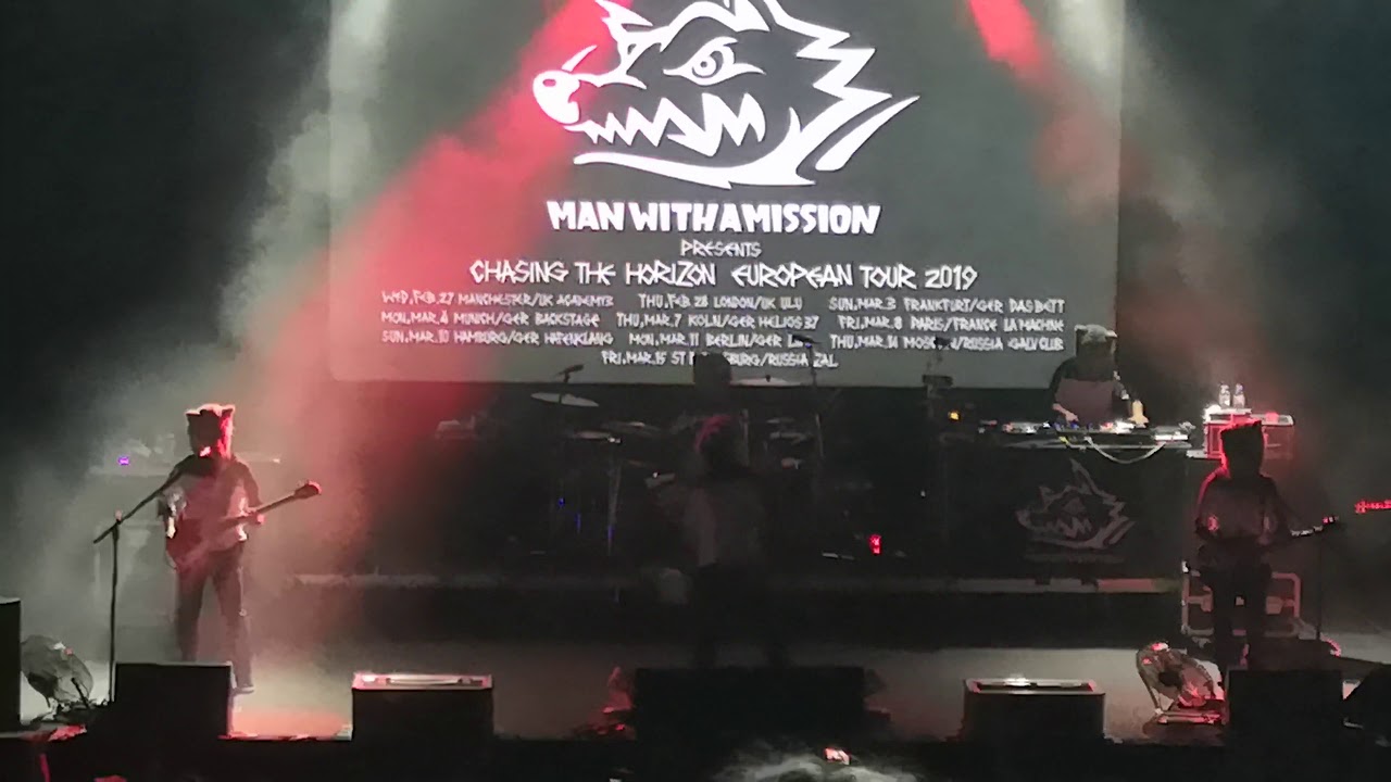 Man With A Mission - Left Alive | Moscow 14.03.2019