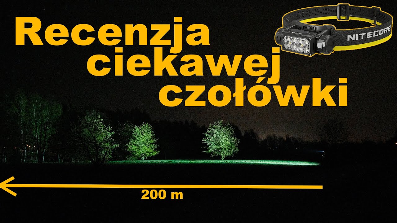 Nitecore HC65 UHE 2000lm - test i recenzja „ultrawydajnej czołówki”