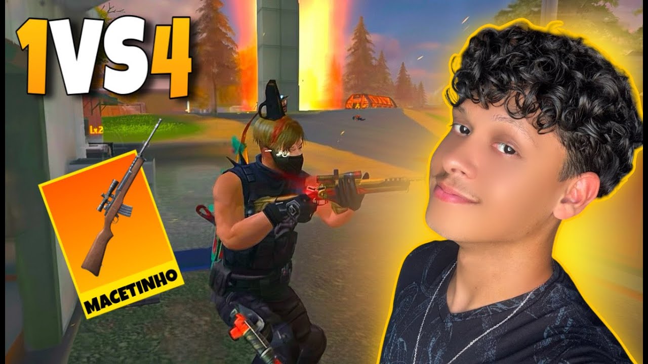 O REI DO MACETINHO DA AC80 VOLTOU!! FREE FIRE MOBILE