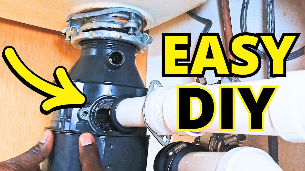 How To Remove a Garbage Disposal (6 EASY STEPS) | DIY Power Couple
