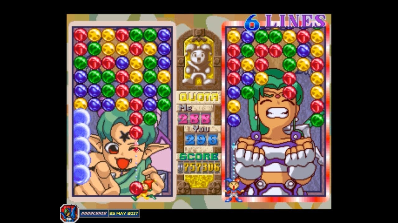 Magical Drop 3/III (2000, PlayStation) - 16 of 37: Devil / XV. デビル [1080p50]