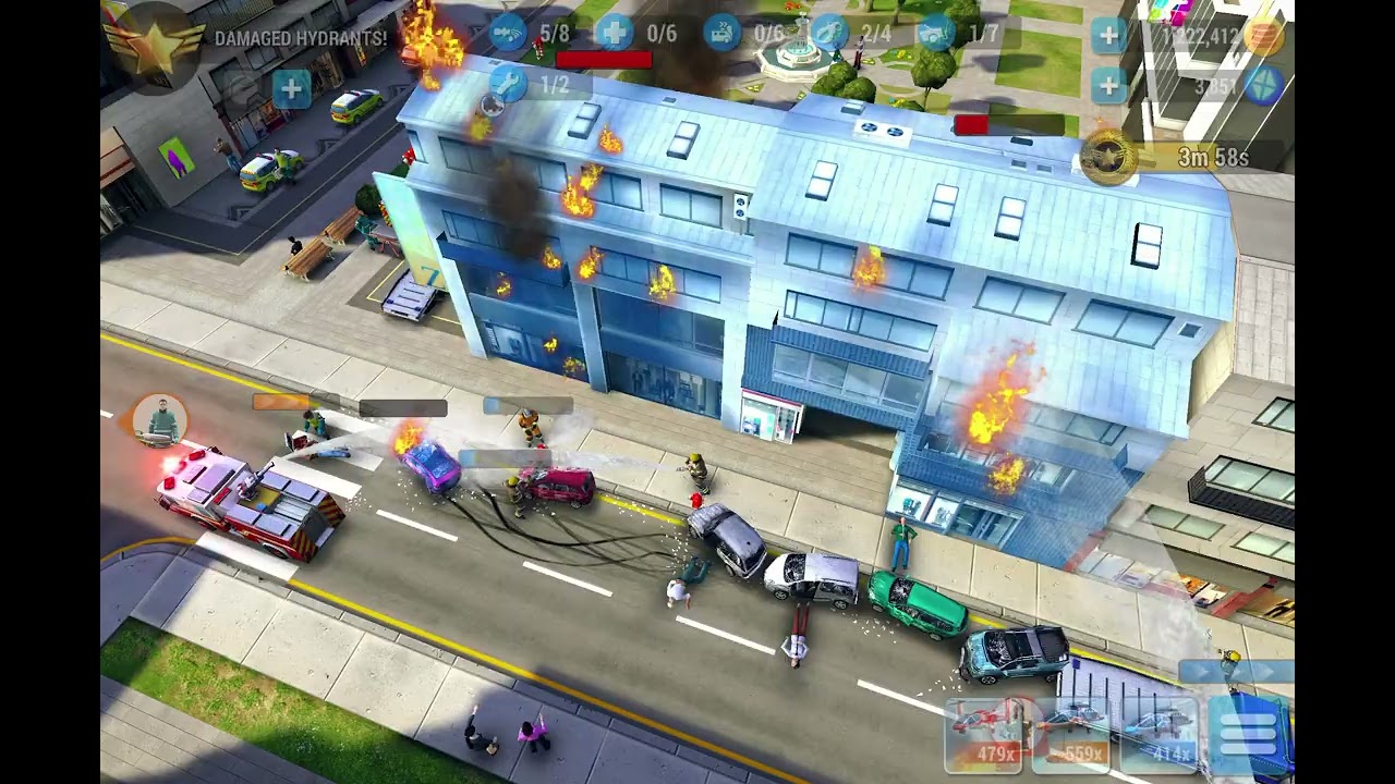 Emergency HQ : ELITE RESPONDER MISSION #11 - Damaged hydrants!