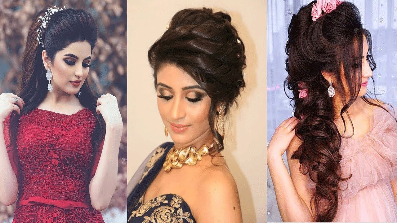 Top 65+Hairstyles With Gowns||Gown Hairstyles Ideas||Wedding And Party Hairstyles