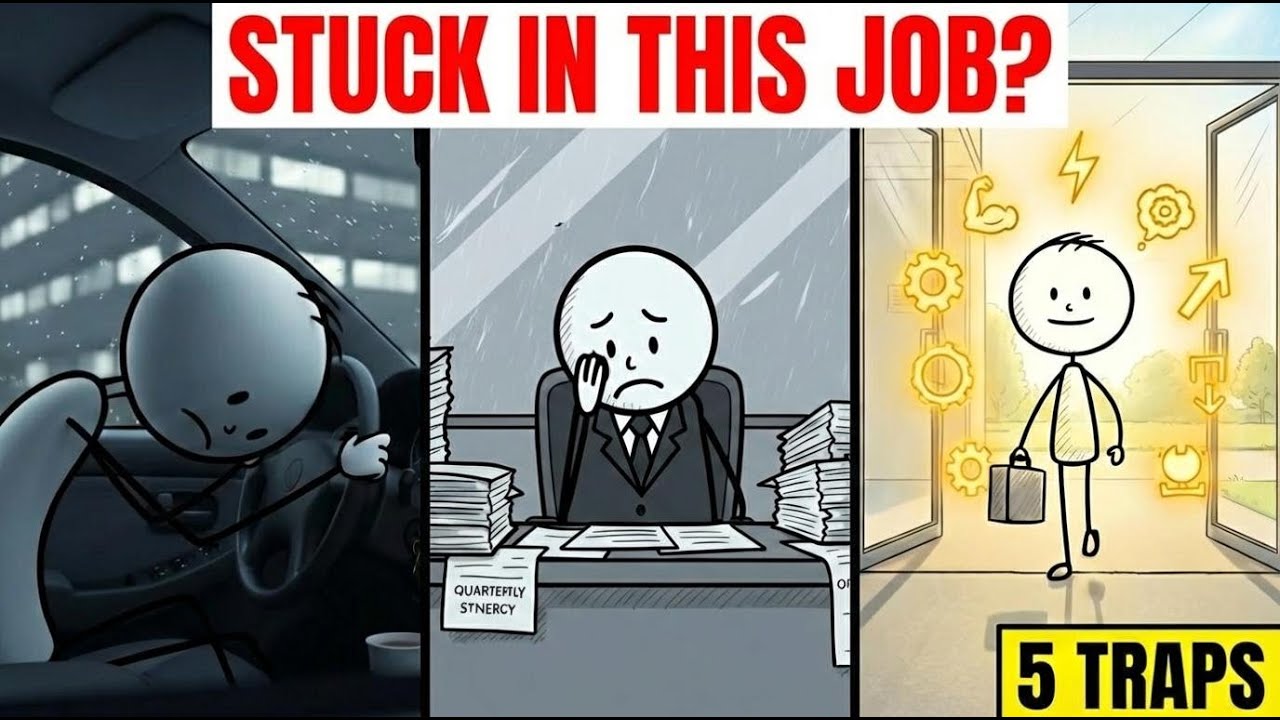 Psychological Traps That Make You STUCK in a Job You Hate!