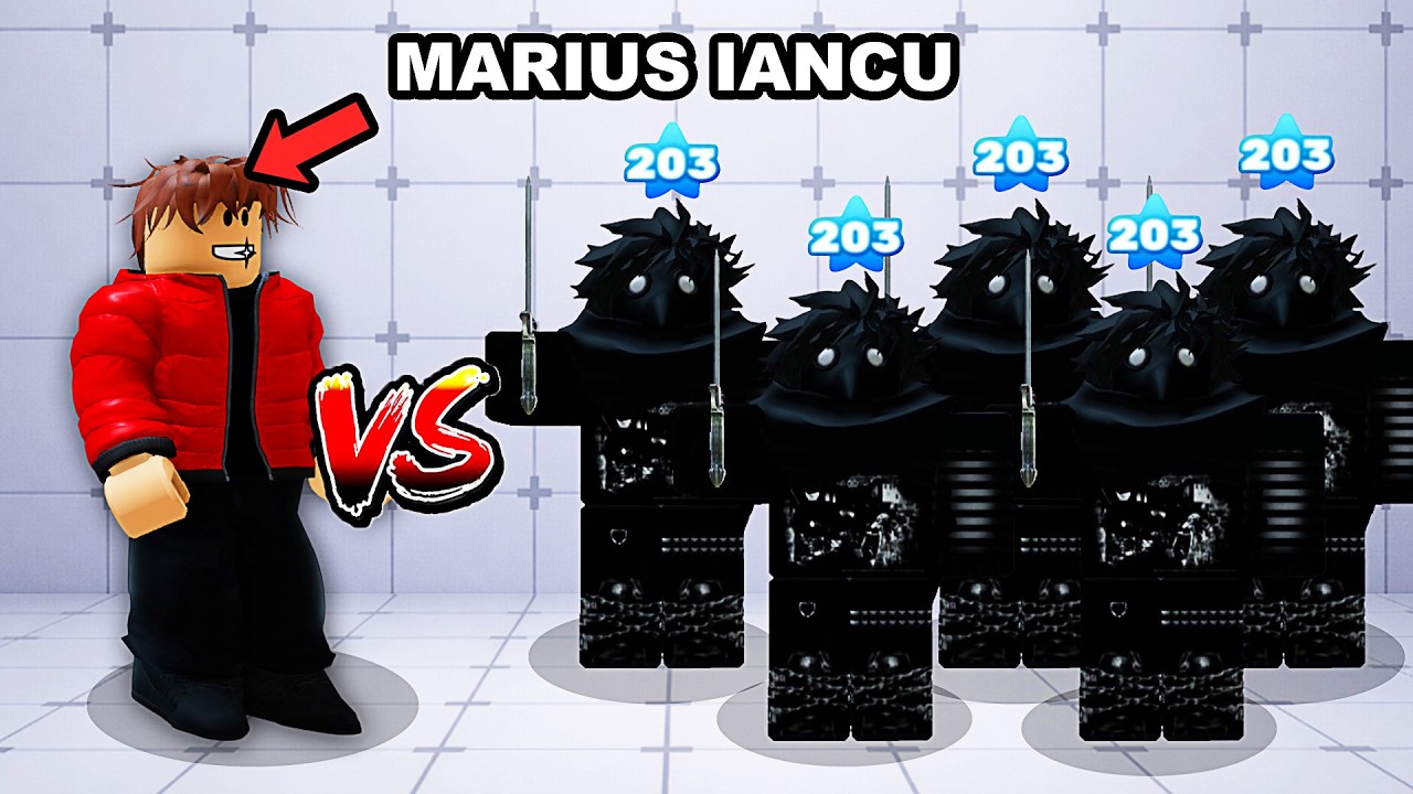 EU vs. 5 PLAYERI DE LEVEL 200 În Roblox Rivals... !