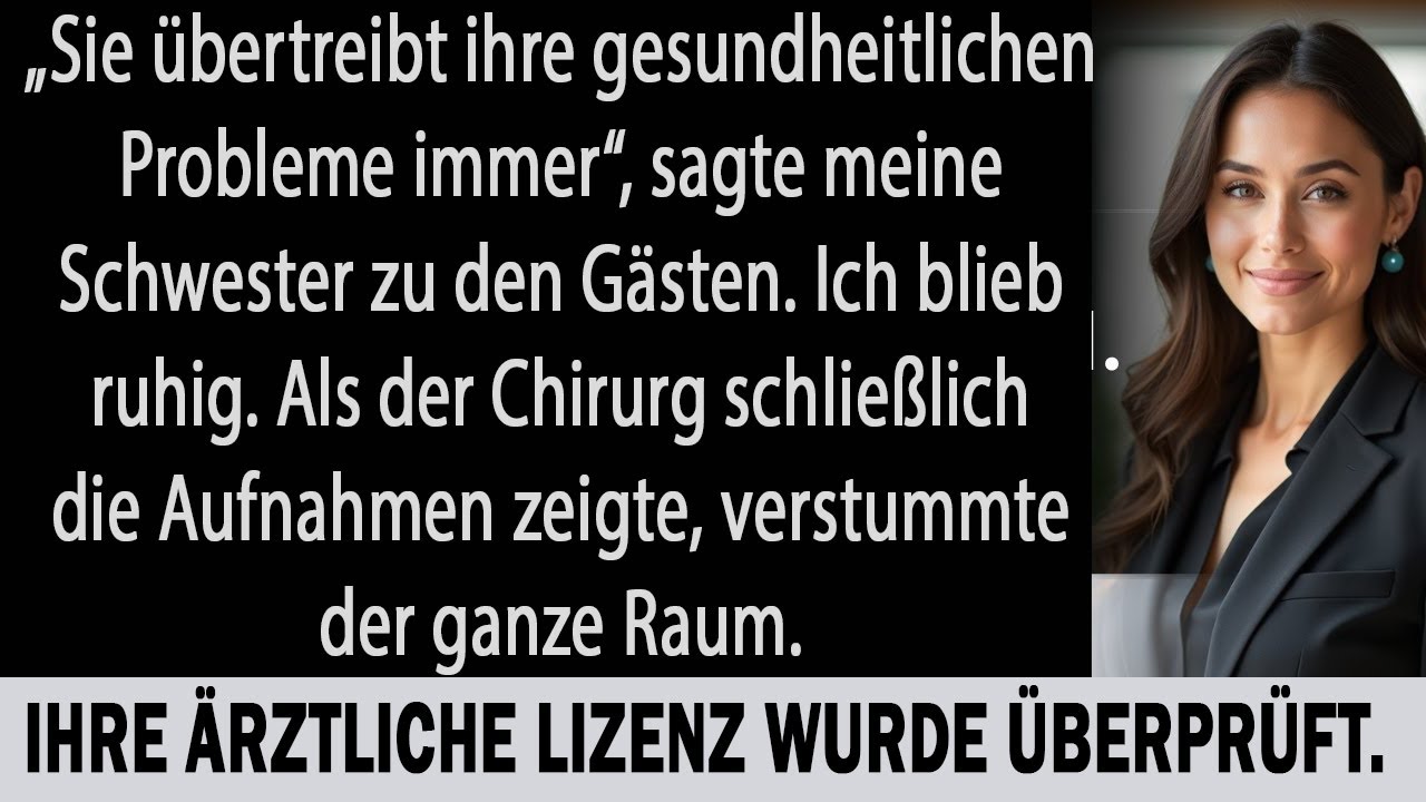 Auf dem treffen lachten sie über mich – bis ein einzelner befund die ganze familie verstummen ließ