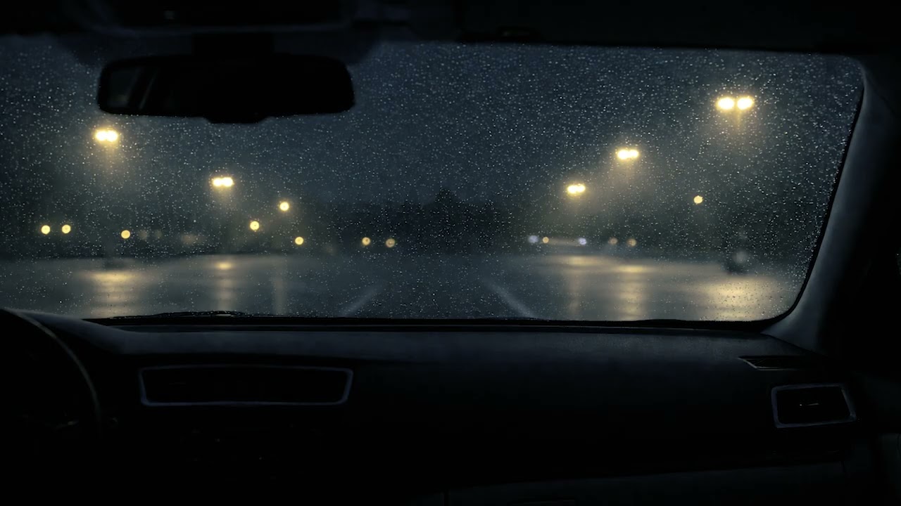 Pluie sur le Pare-brise • 4H • Ambiance Voiture | Anxiété, Sommeil, Apaisement
