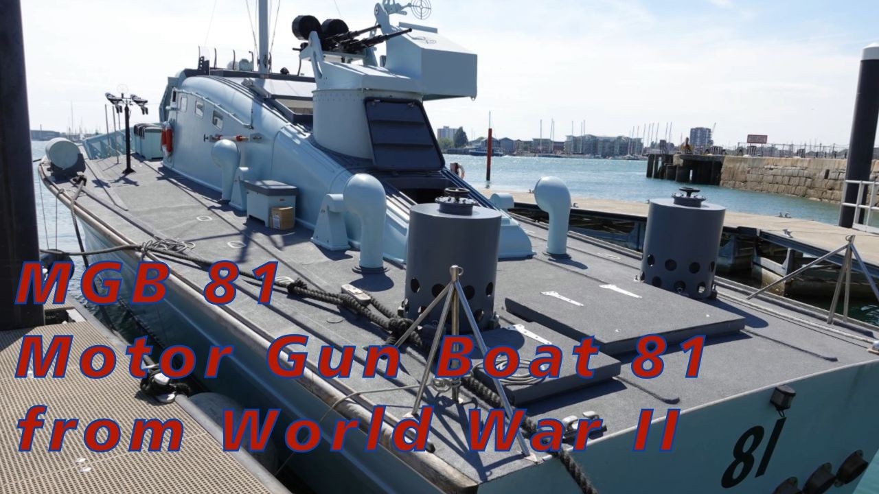 MGB 81 (Motor Gun Boat 81) from World War II