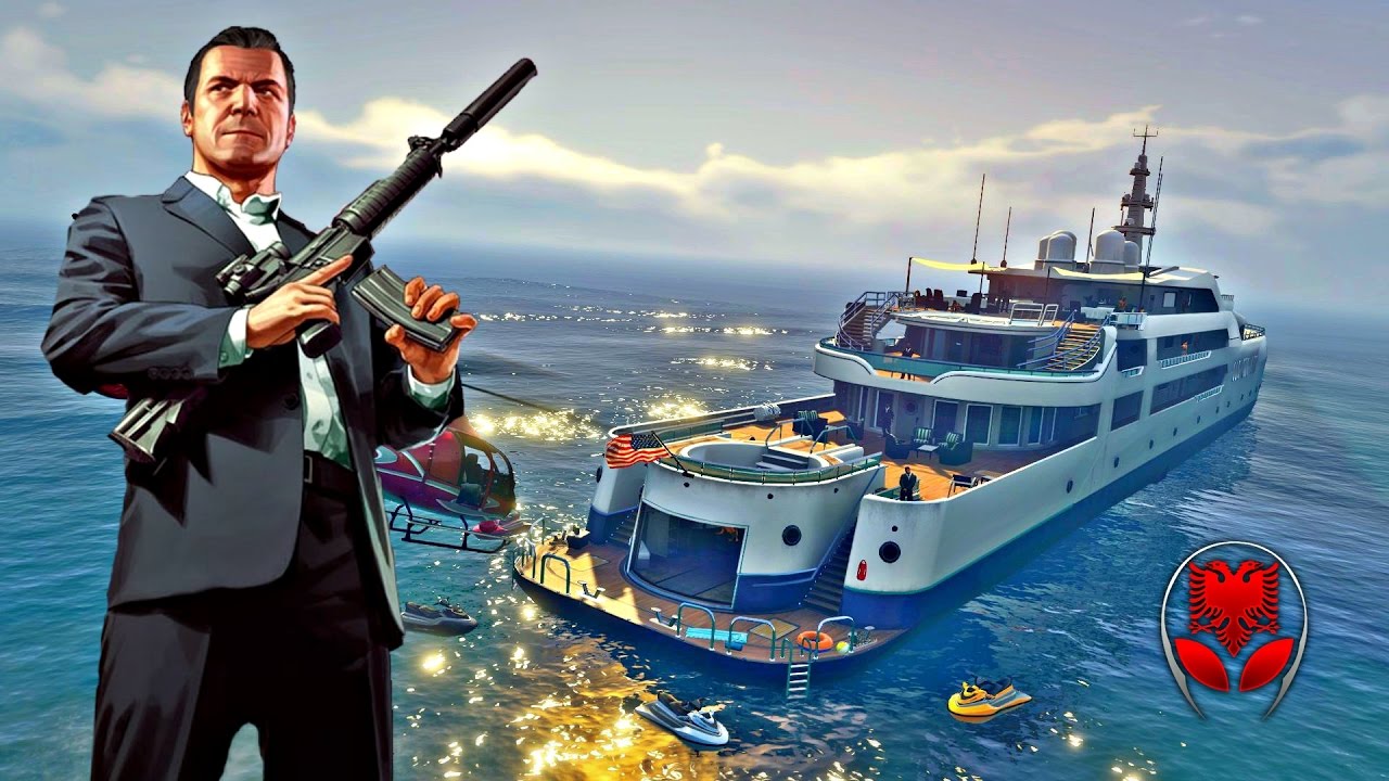 GTA 5 SHQIP - Vjedhja e Jahtit të Milionerit !! - SHQIPGaming