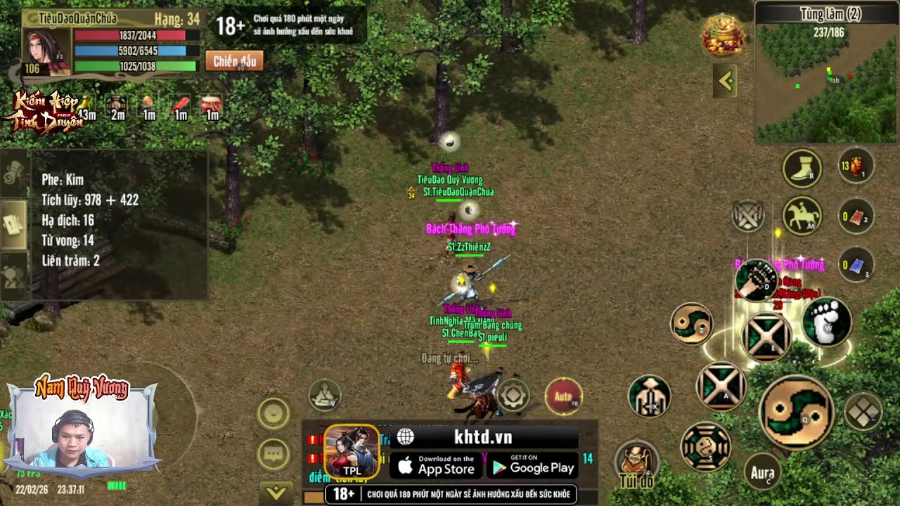 Tống Kim Liên Sever Tối Chủ Nhật - Kiếm Hiệp Tình Duyên TPL